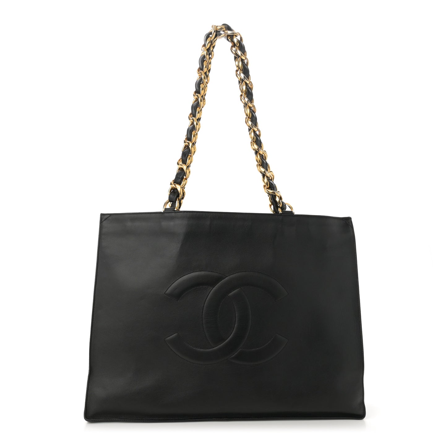 Lambskin CC Tote Black