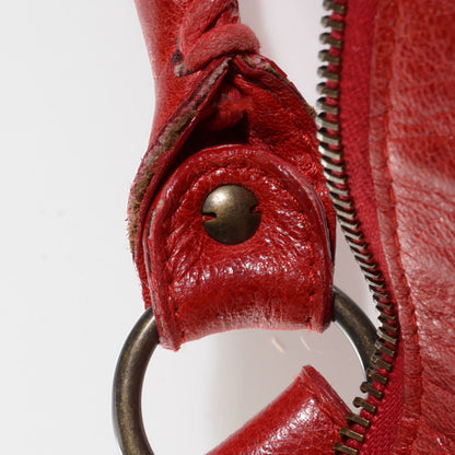 Balenciaga Chevre Classic Hardware Day Hobo Rouge Vermillon 12 of 12