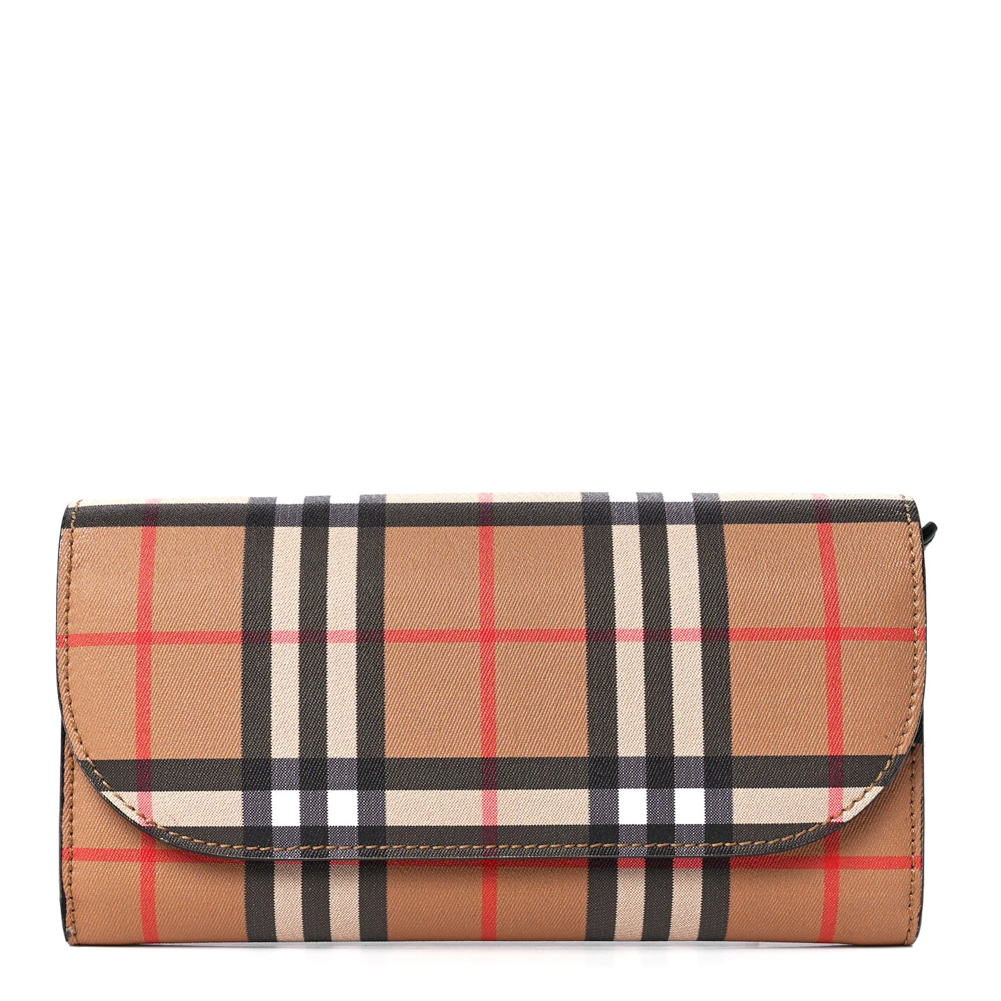 Vintage Check Halton Wallet Black