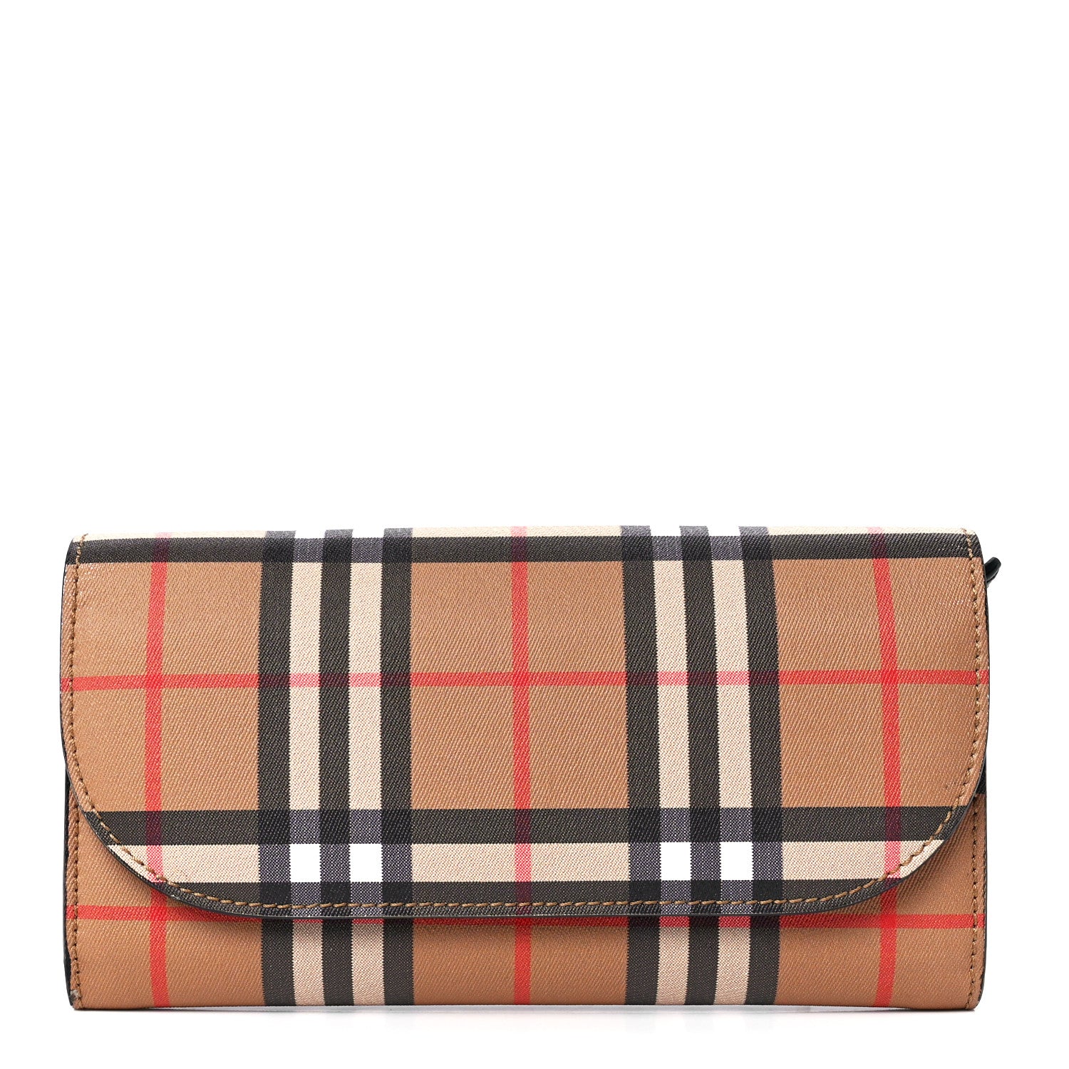 Burberry Vintage Check Halton Wallet Black 1 of 10