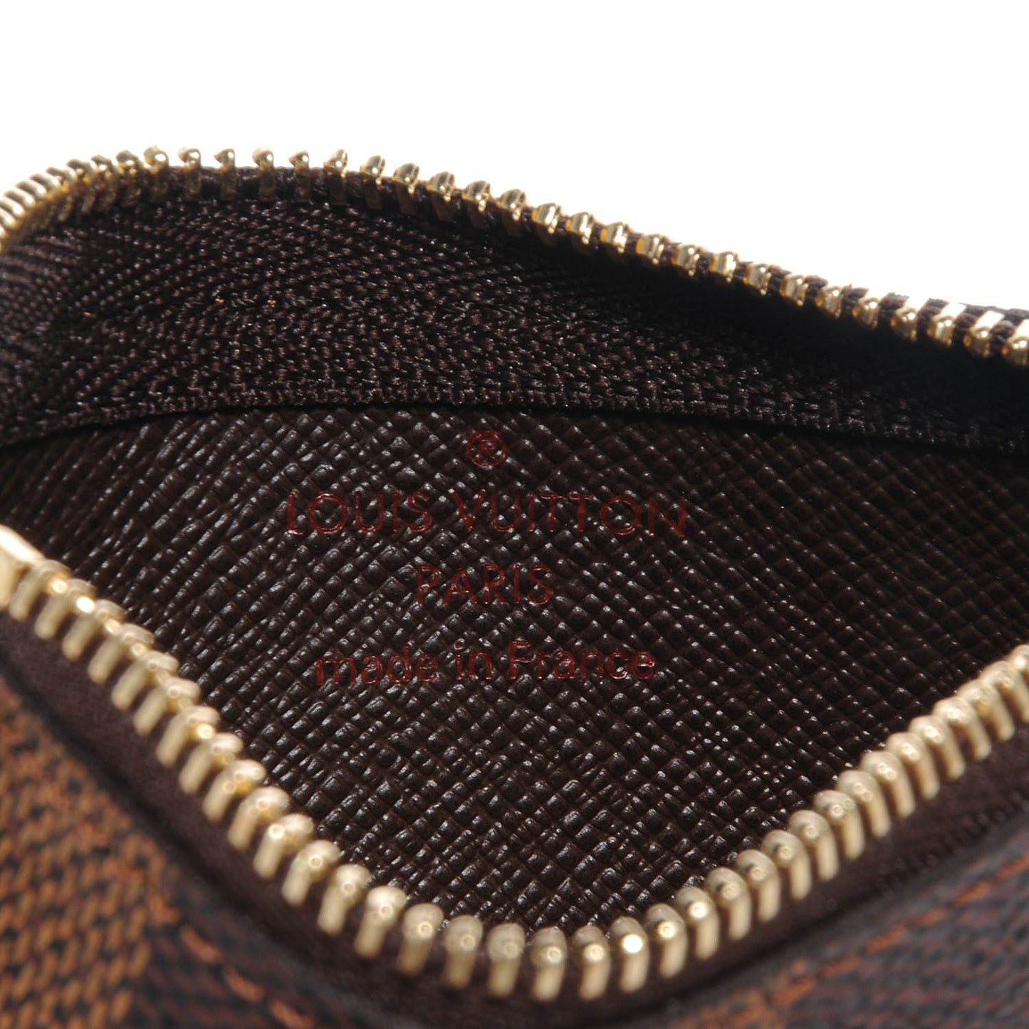 Damier Ebene Key Pouch