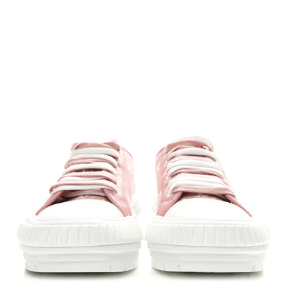 Louis Vuitton Denim Monogram Squad Sneakers 38.5 Pink 38.5 Pink 3 of 10