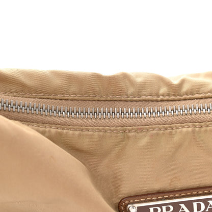 Prada Tessuto Nylon Saffiano Hobo Cammeo 10 of 11