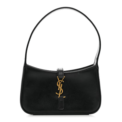 Saint Laurent Smooth Calfskin Le 5 A 7 Mini Hobo Black 1 of 9
