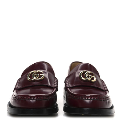 Gucci Millennial Ribot Double G Loafers 36 Rosso Ancora 3 of 11