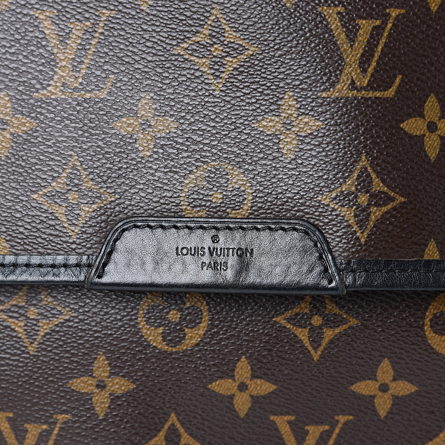 Louis Vuitton Monogram Macassar Bass MM 9 of 19