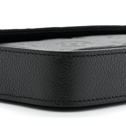 Louis Vuitton Empreinte Pochette Felicie Chain Wallet Black 11 of 11