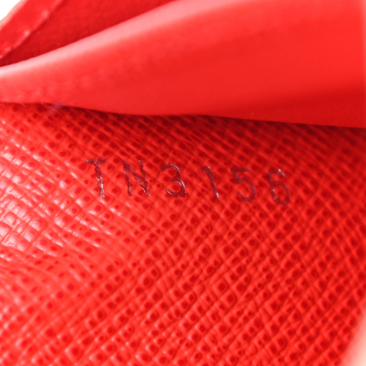 Epi Twist Wallet Coquelicot