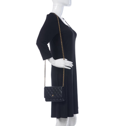 Chanel Caviar Quilted Wallet On Chain WOC Black 2 of 9