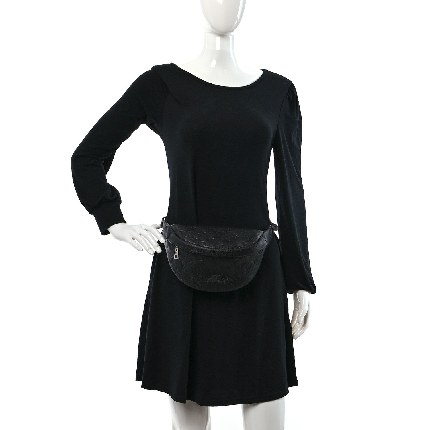Louis Vuitton Empreinte Uniformes BumBag Black 2 of 8