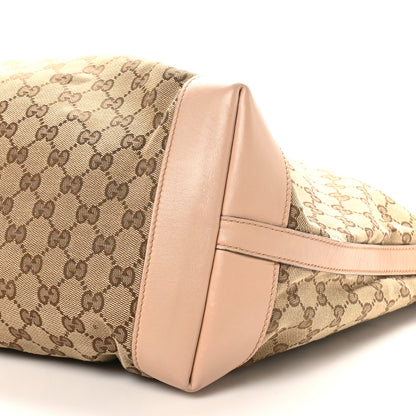 Gucci Monogram Large Craft Tote Beige 11 of 11