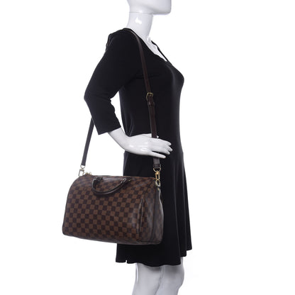 Louis Vuitton Damier Ebene Speedy Bandouliere 30 2 of 10