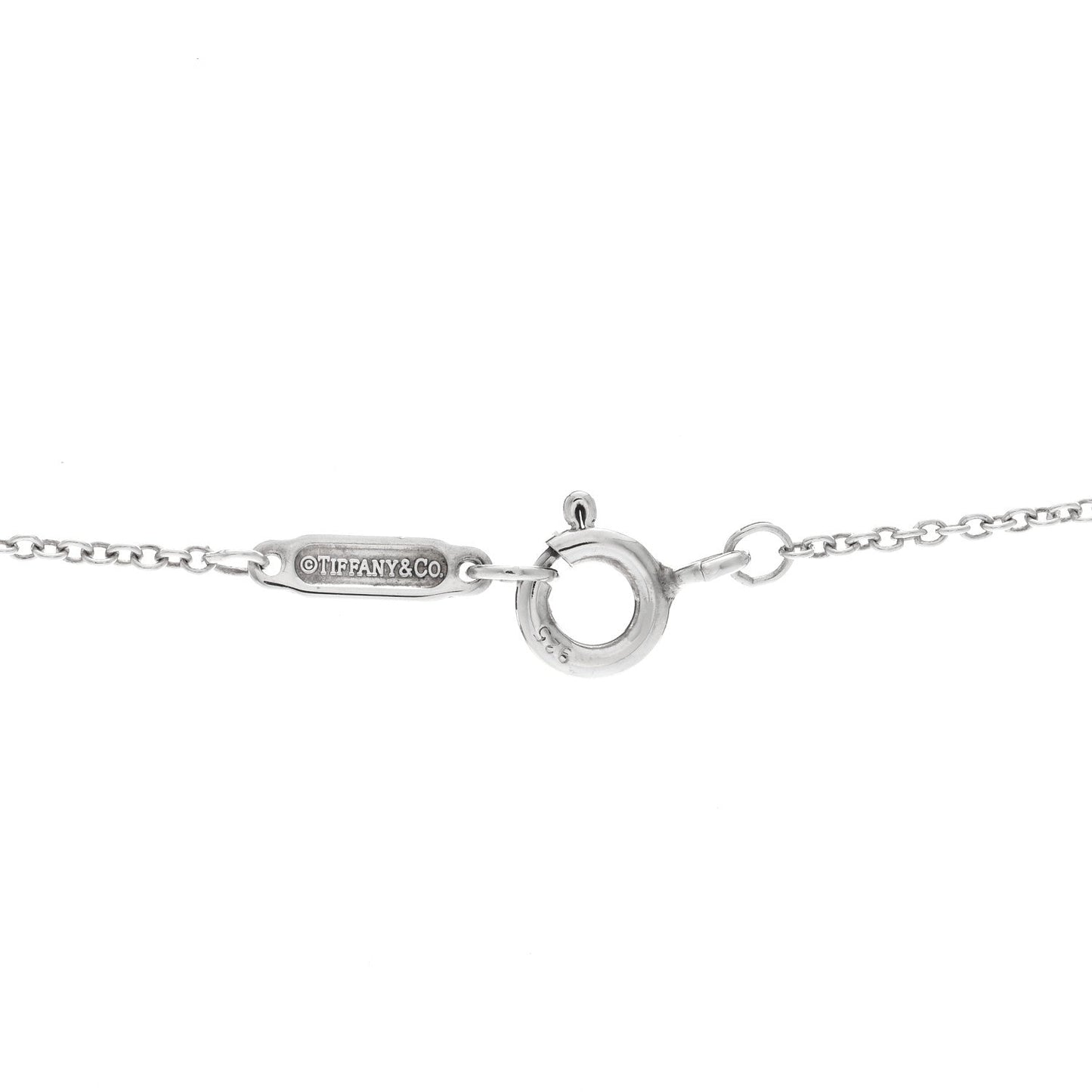 18K Yellow Rose Gold Sterling Silver Mini Heart Trefoil Key Pendant Necklace