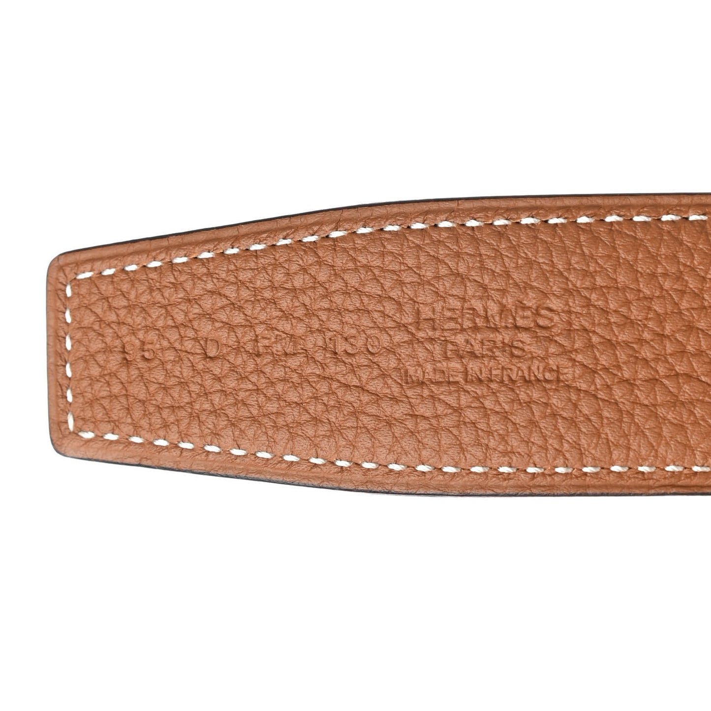 Box Togo Martelee H Belt 32mm Belt 95 Black Gold