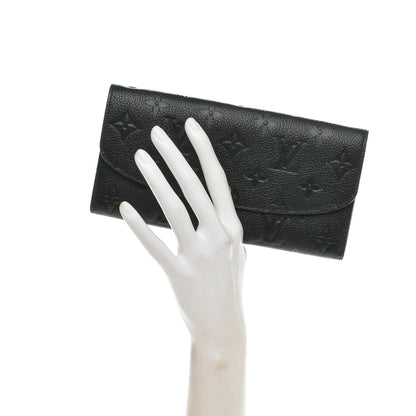 Louis Vuitton Empreinte Emilie Wallet Black Dune 2 of 6