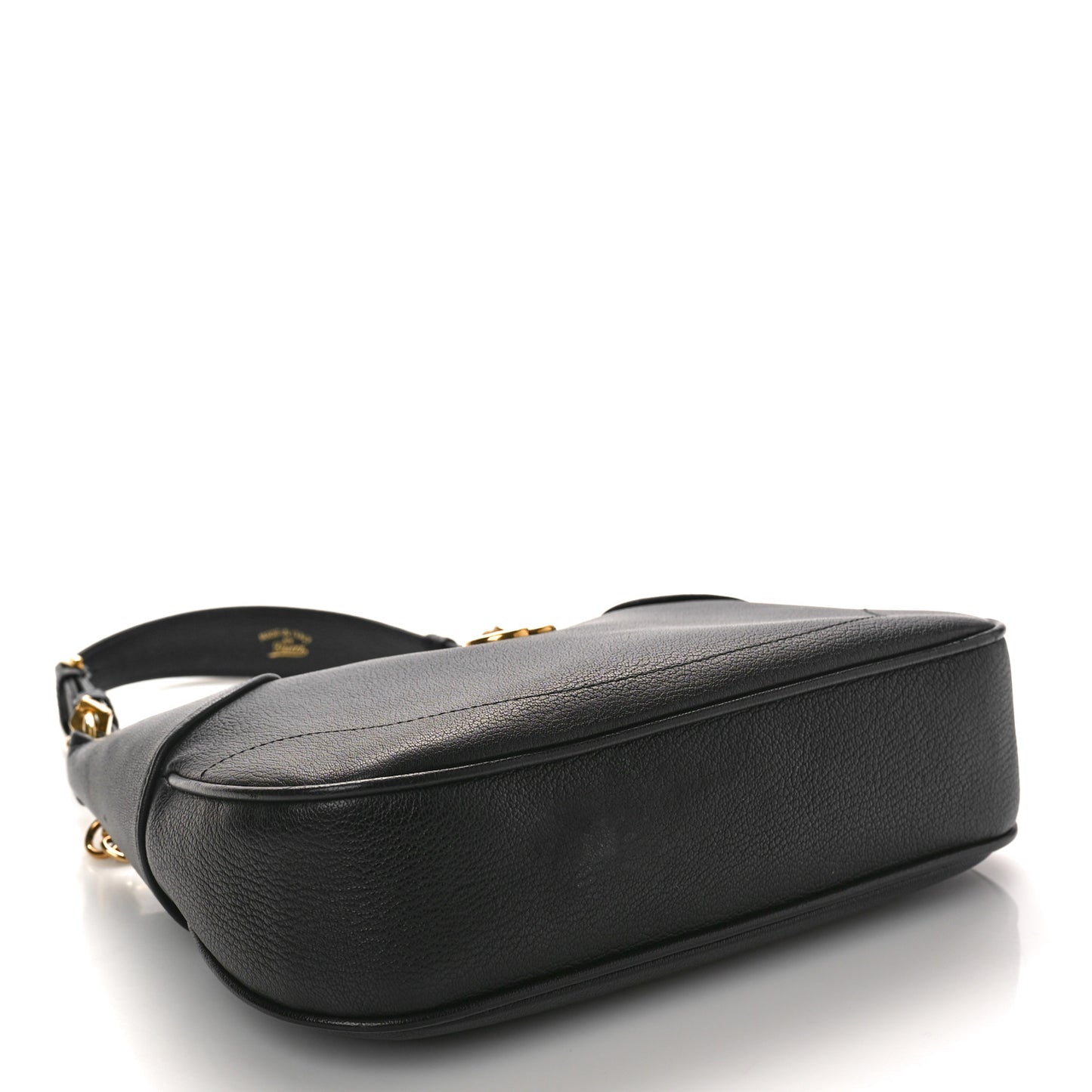 Goatskin Small Aphrodite Shoulder Bag Black