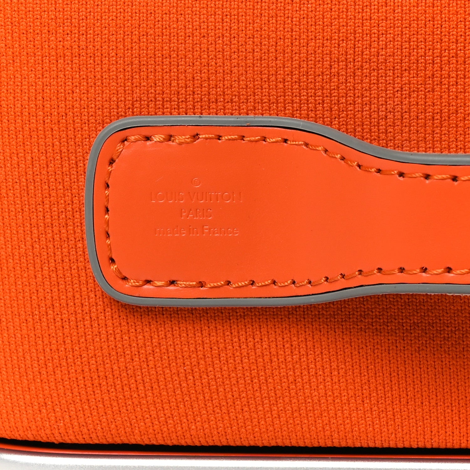 Louis Vuitton Knit Monogram Horizon Soft Duffle 55 Orange 6 of 9