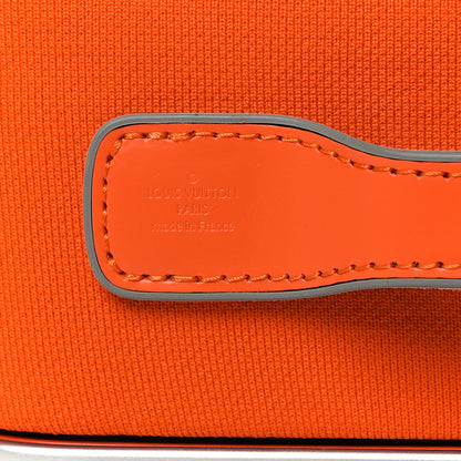 Louis Vuitton Knit Monogram Horizon Soft Duffle 55 Orange 6 of 9