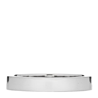 Cartier Platinum Diamond 3mm C De Cartier Wedding Band Ring 48 4.5 3 of 4