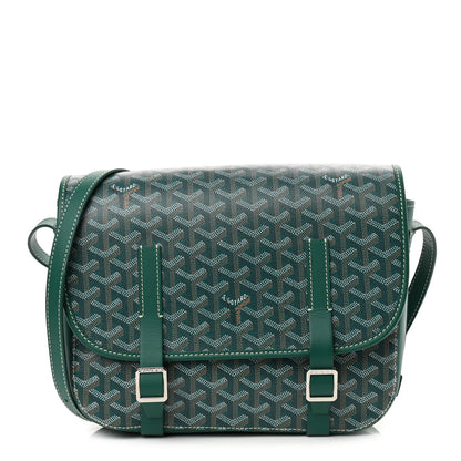 Goyard Goyardine Belvedere MM Messenger Bag Green 1 of 9