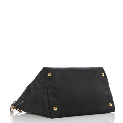 Prada Saffiano Tessuto Nylon Tote Black 4 of 7