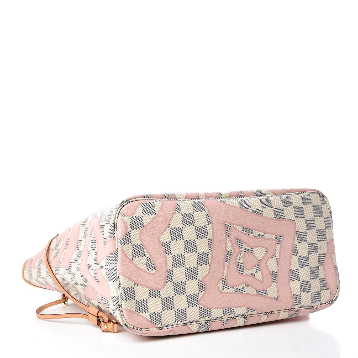 Louis Vuitton Damier Azur Tahitienne Neverfull MM 4 of 13