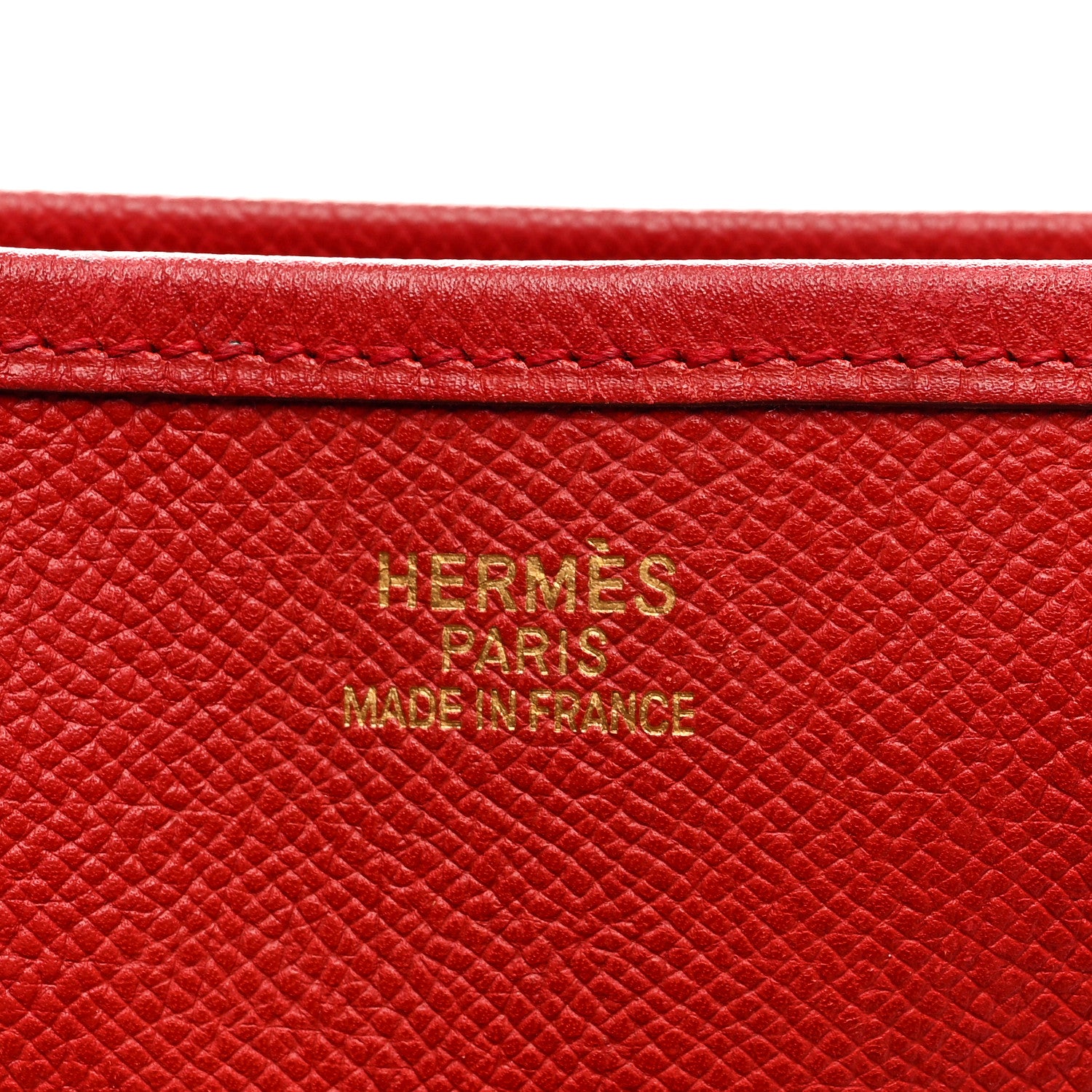 Hermes Courchevel Evelyne GM Rouge Vif 9 of 13