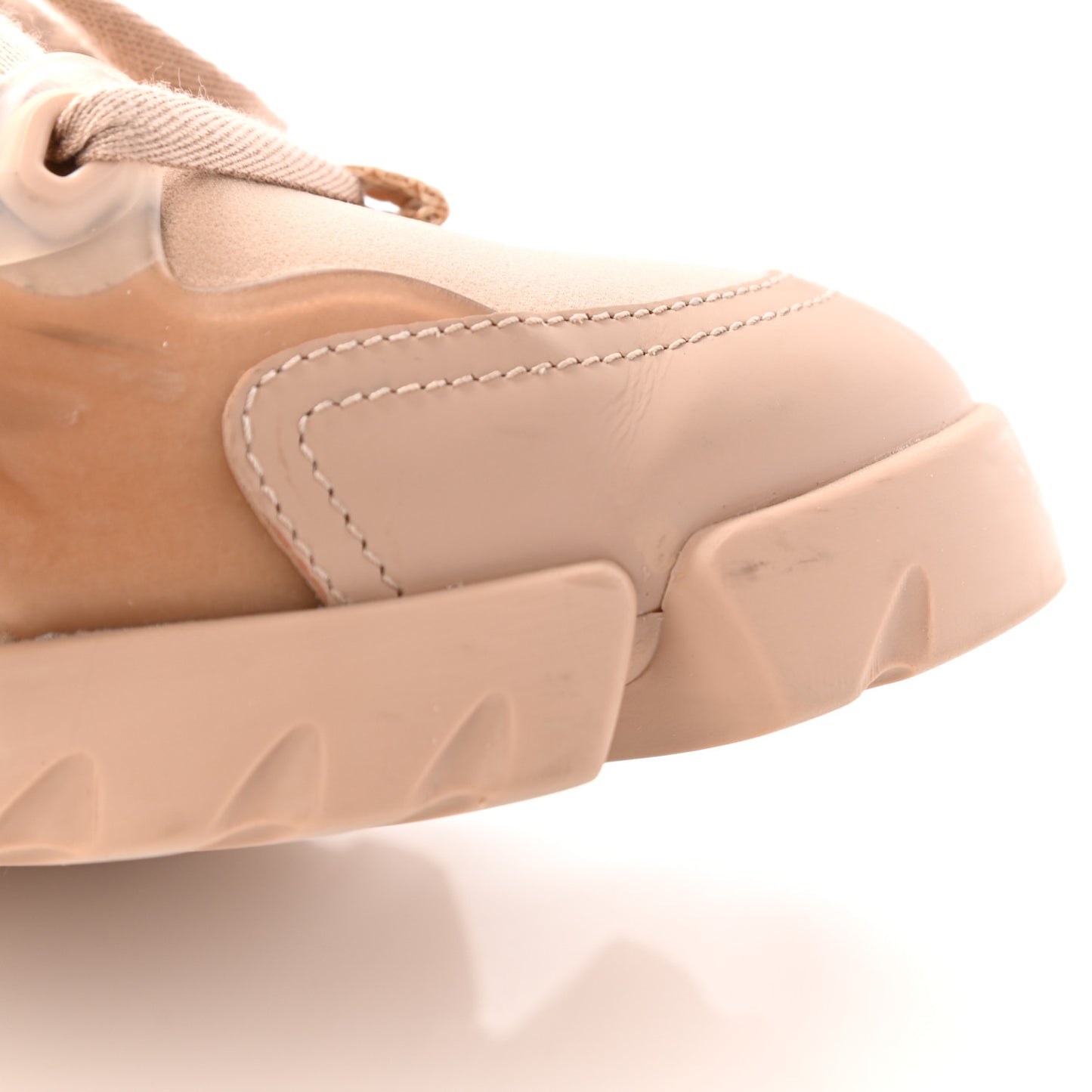 Neoprene Rubber Womens D-Connect Sneakers 36 Nude