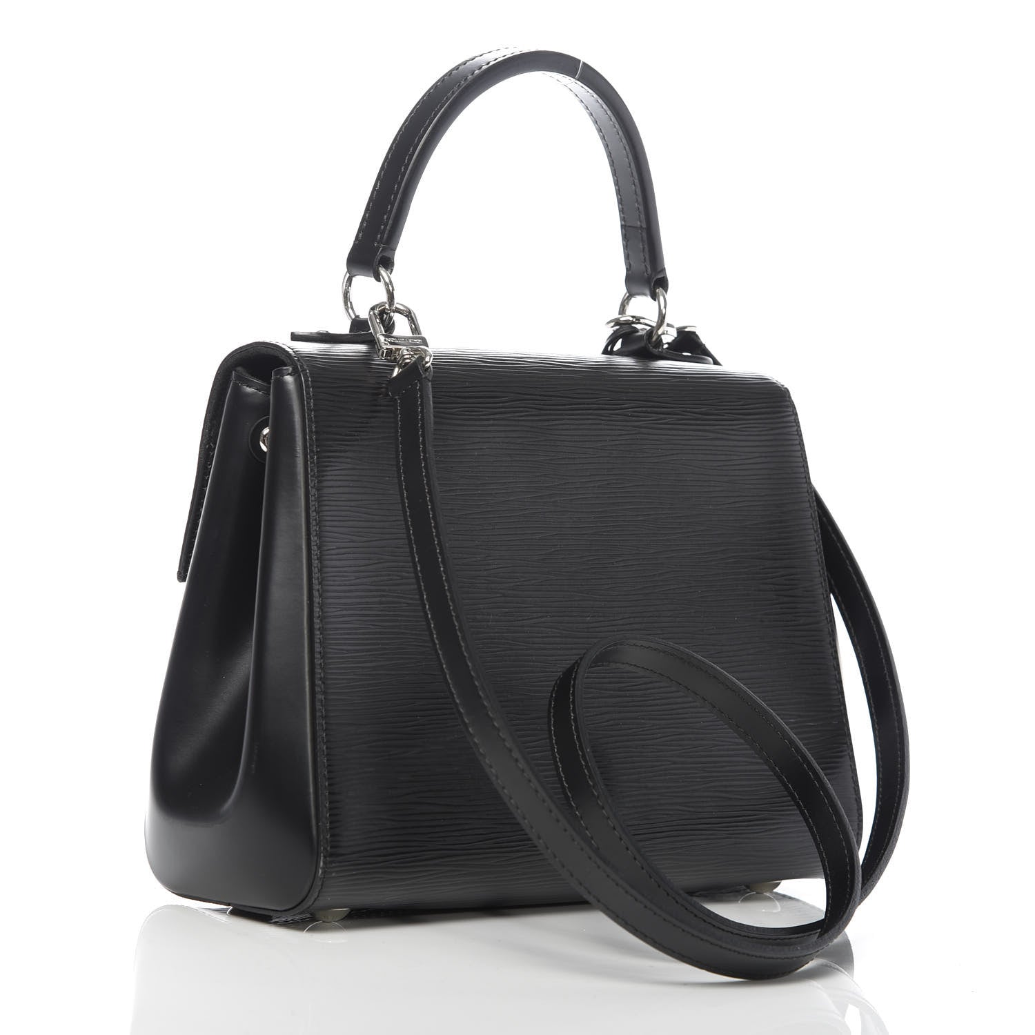 Louis Vuitton Epi Cluny BB Black 3 of 9