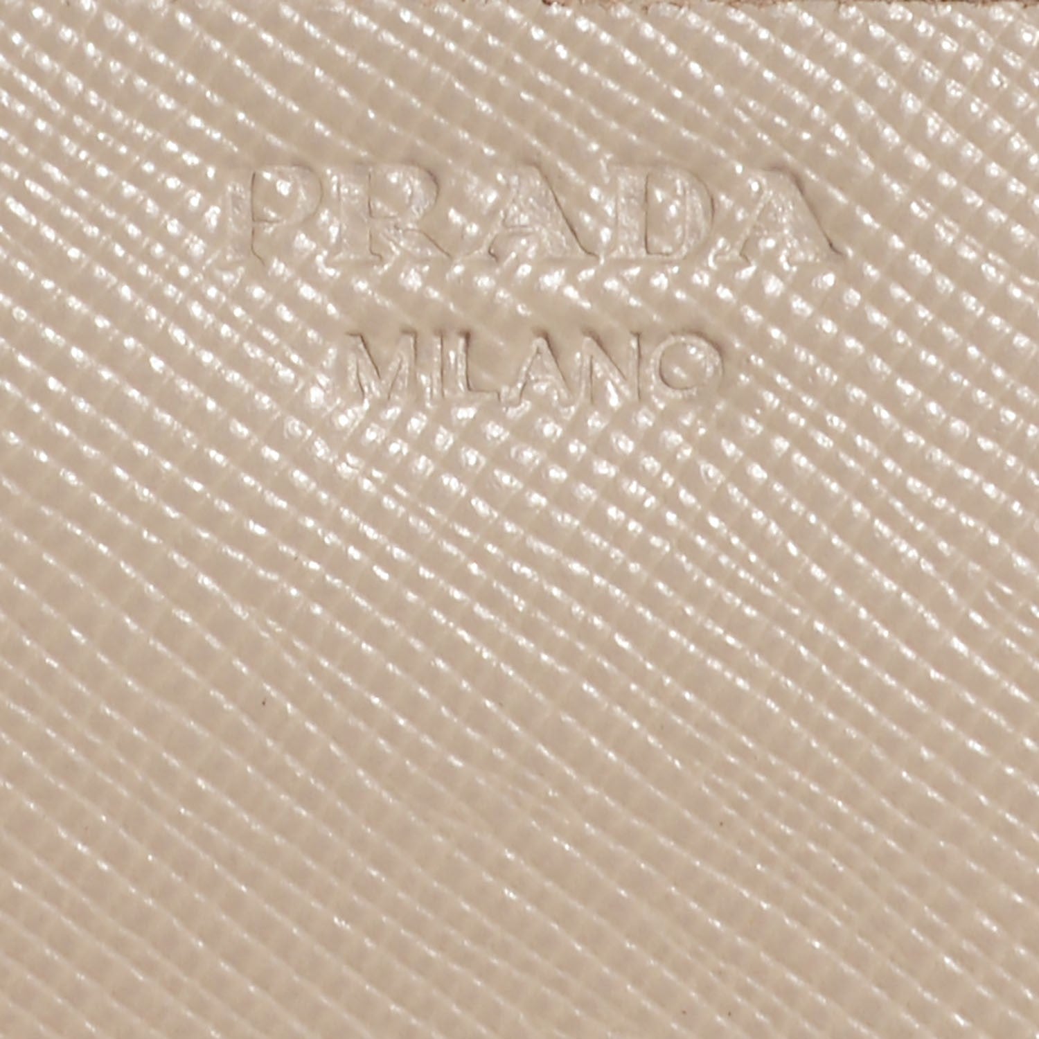 Prada Saffiano Metal Continental Flap Wallet Argilla 6 of 8