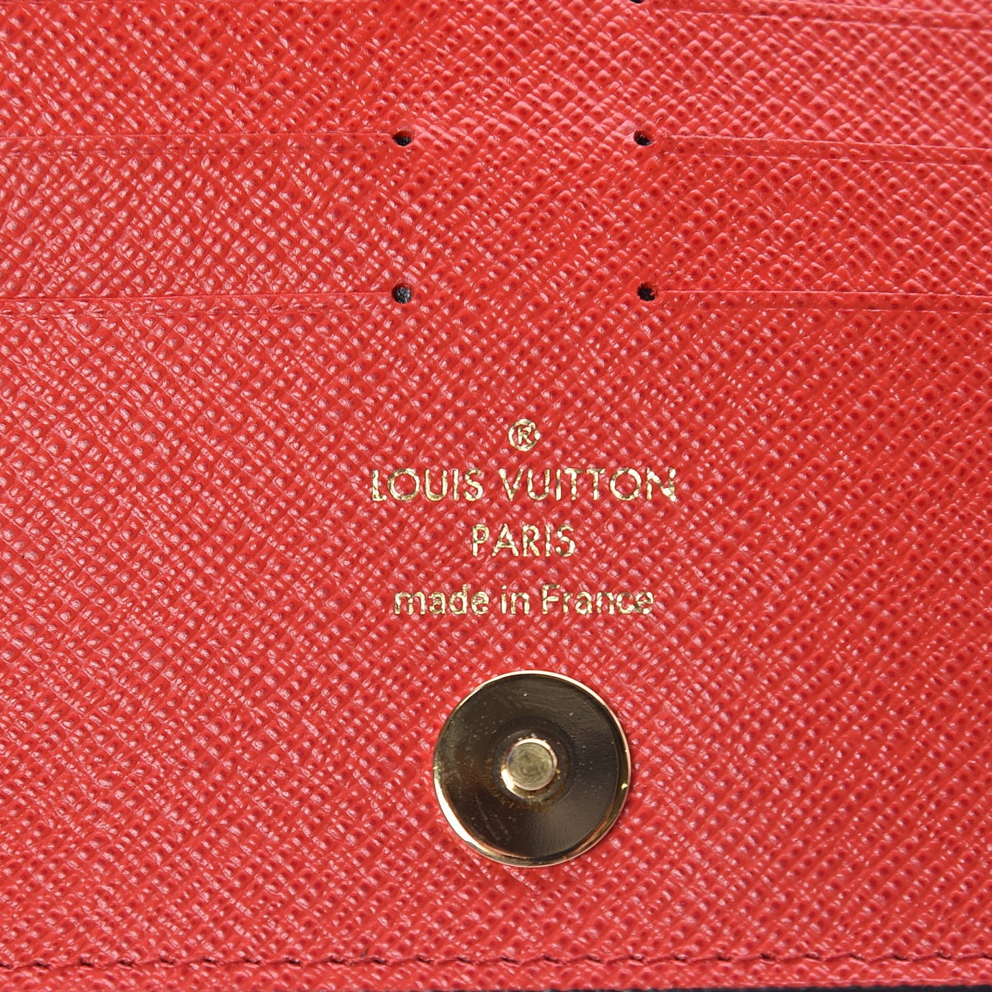Monogram Adele Wallet Coquelicot