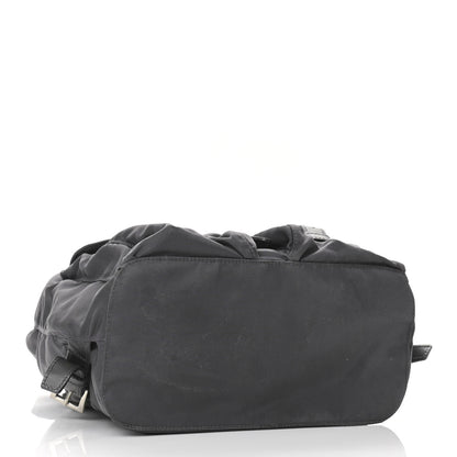 Prada Nylon Vela Medium Backpack Black 4 of 9