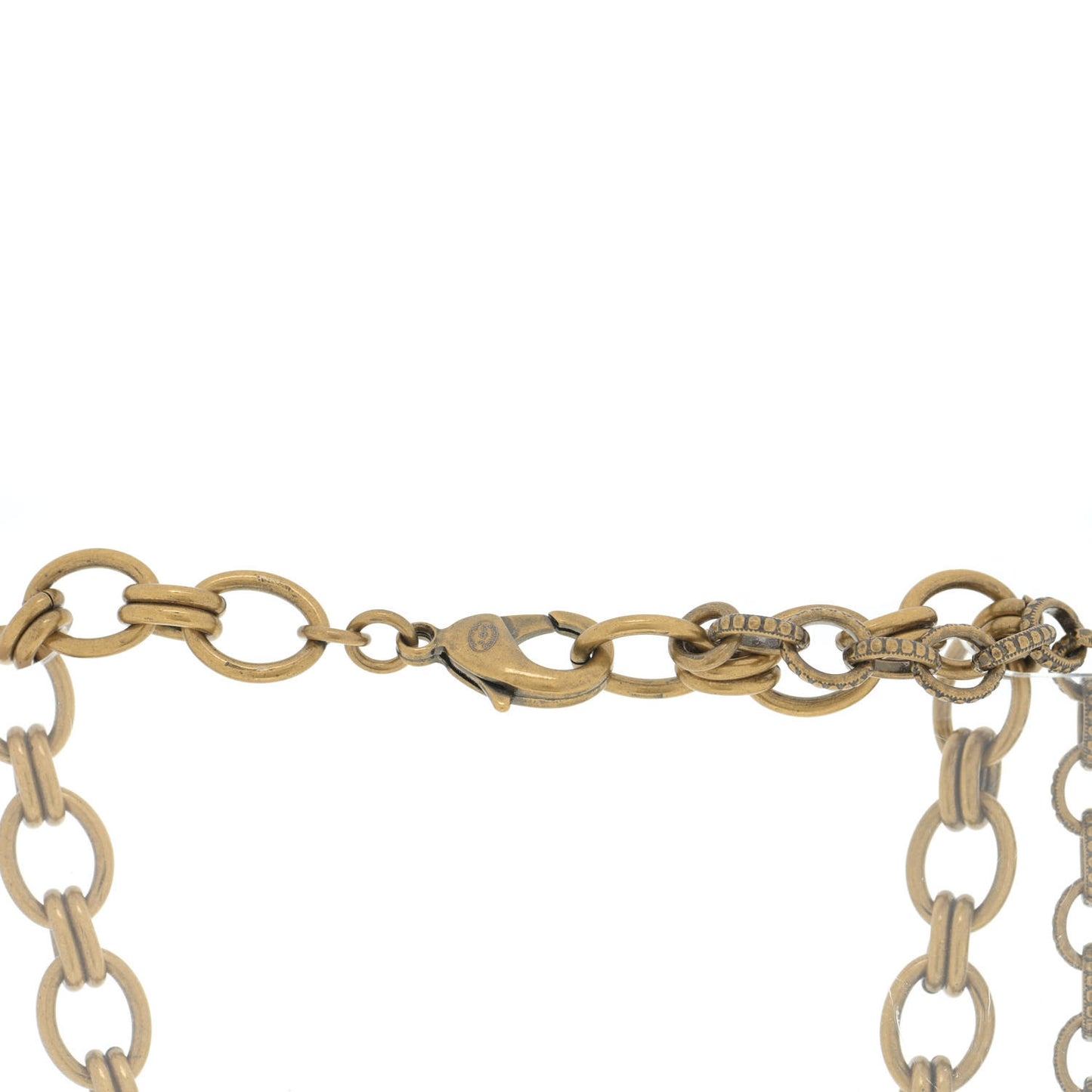 Crystal CC City Of Lights Necklace Gold
