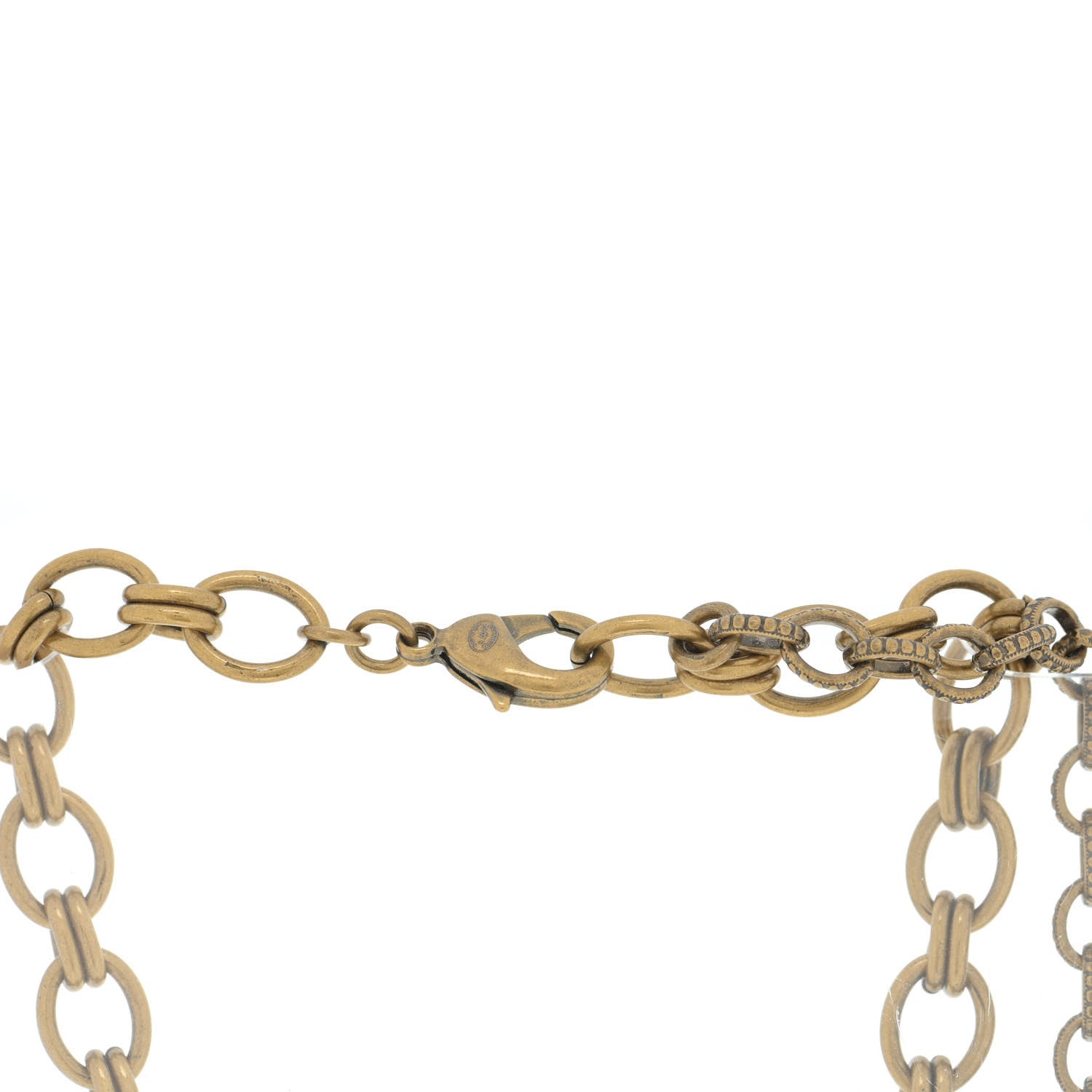Chanel Crystal CC City Of Lights Necklace Gold 6 of 7