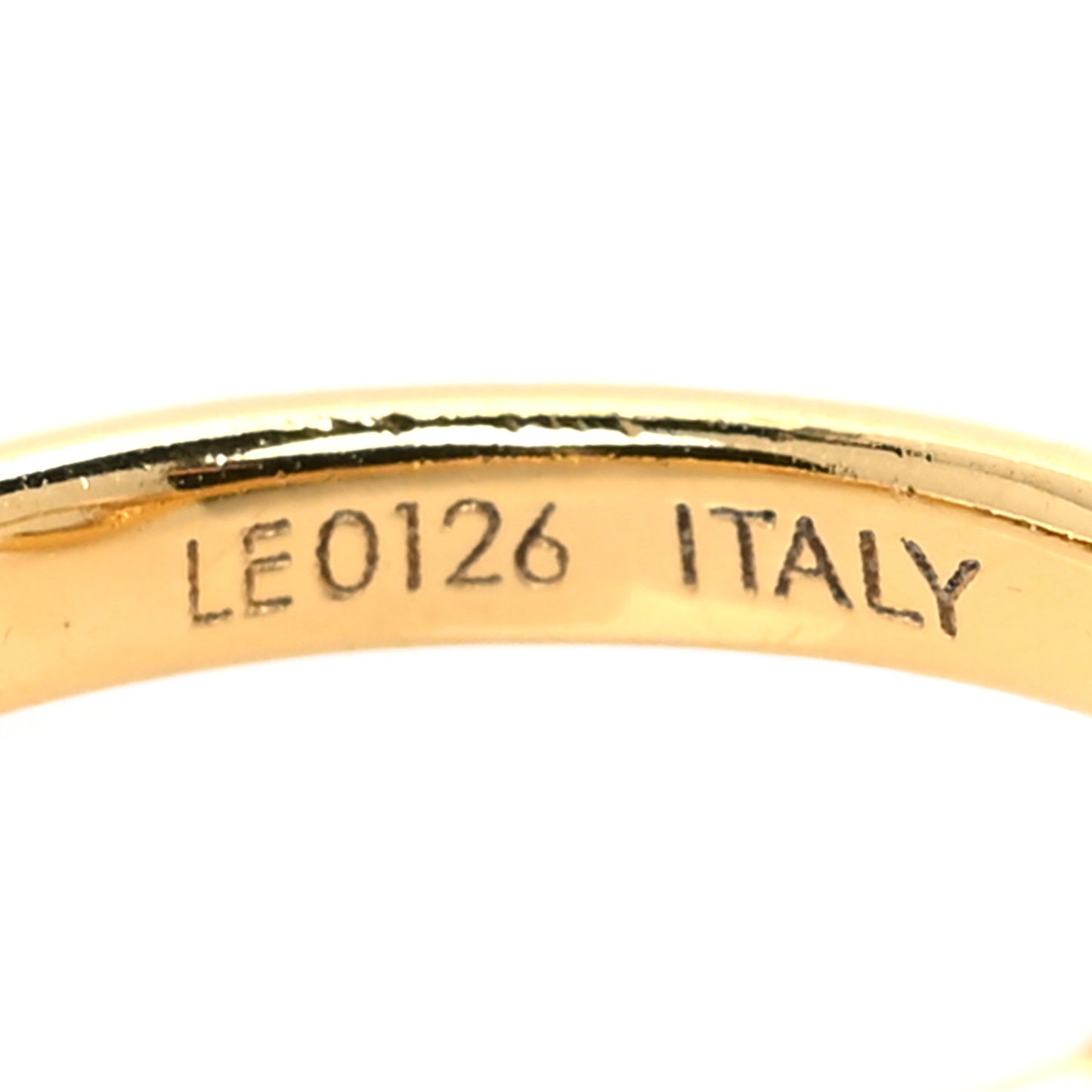 LV And Me Letter C Ring M Gold