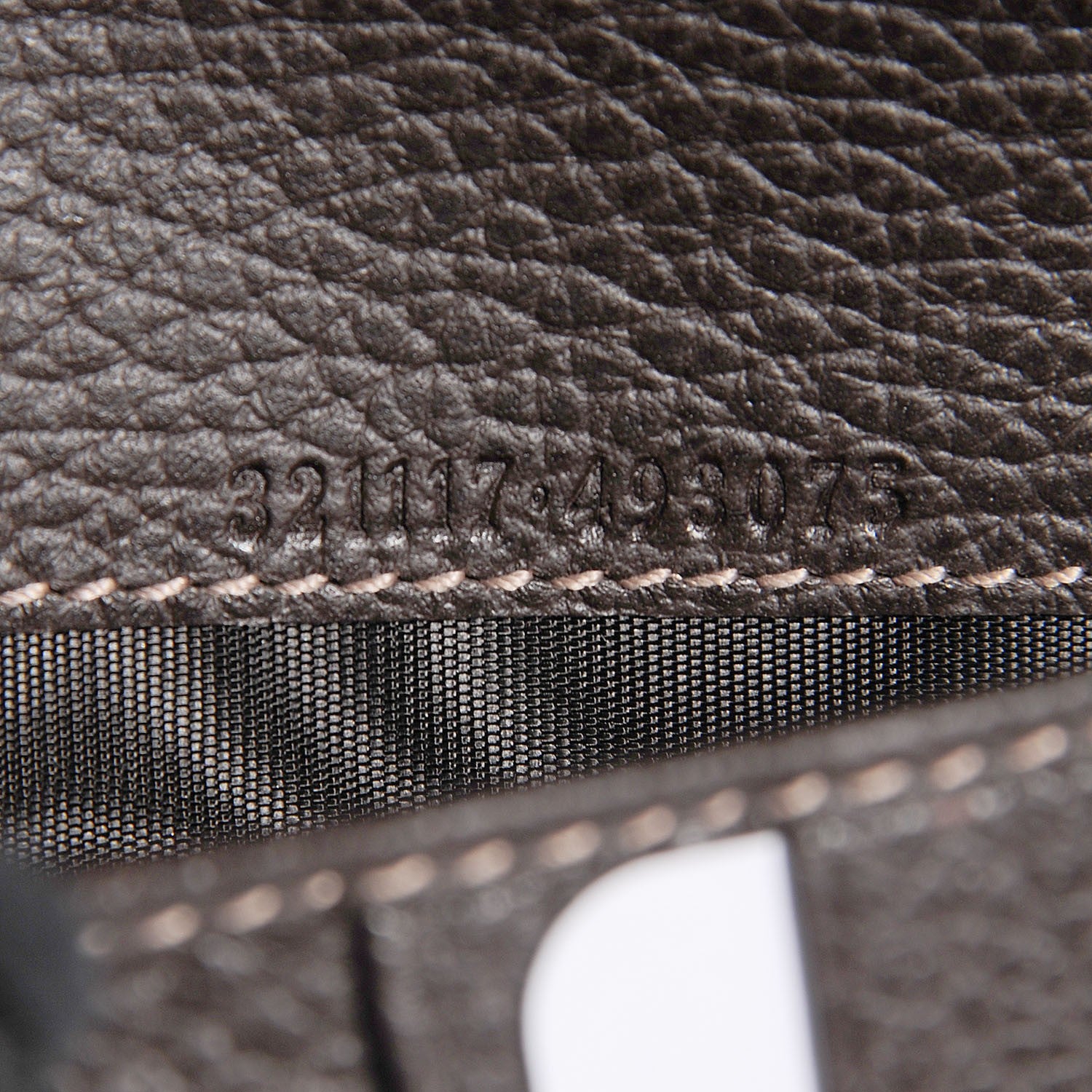 Gucci Crystal Monogram Zip Around Travel Wallet Beige Brown 7 of 8