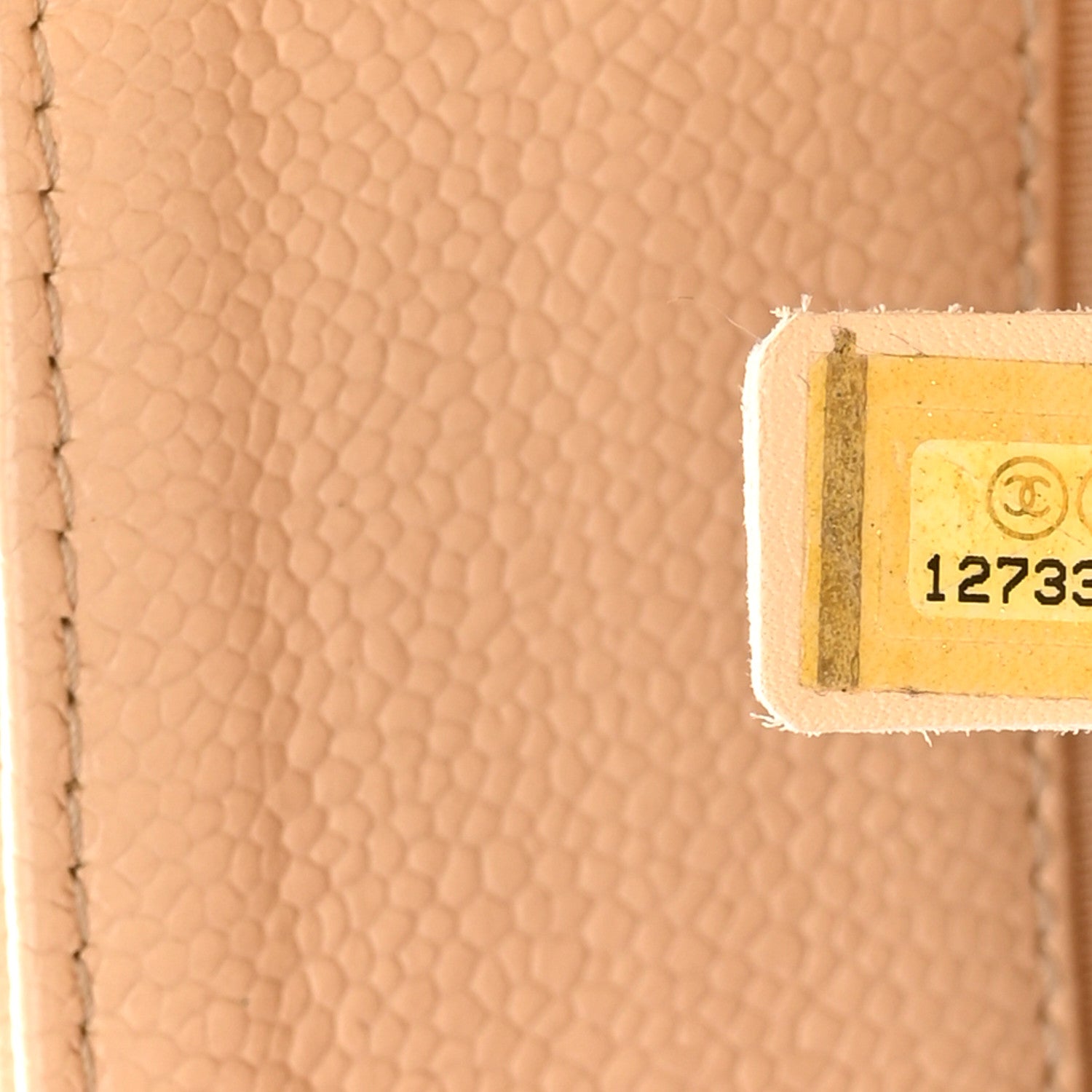 Chanel Caviar Quilted Grand Shopping Tote GST Beige Clair 5 of 16