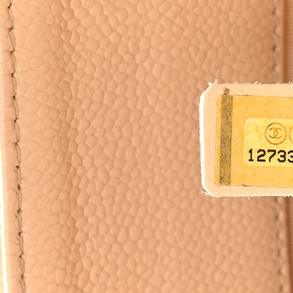 Chanel Caviar Quilted Grand Shopping Tote GST Beige Clair 5 of 16