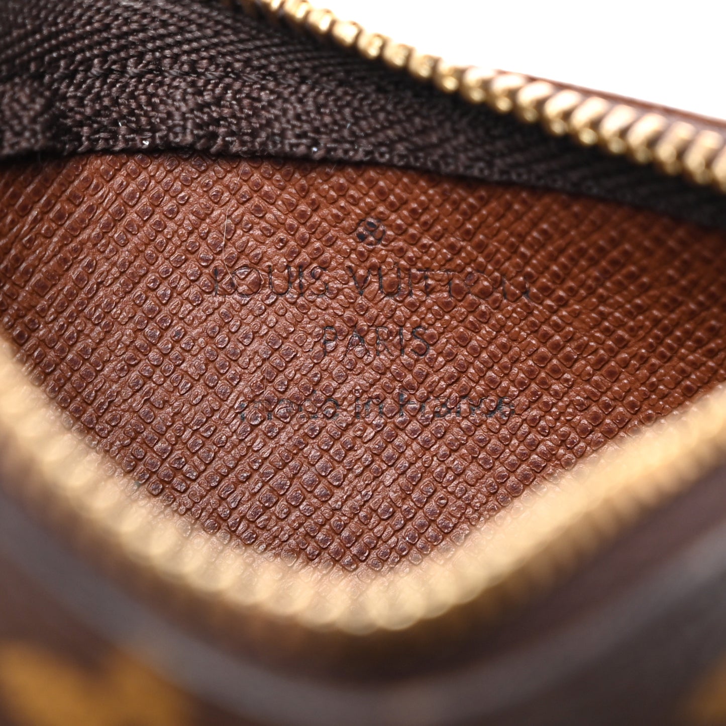LOUIS VUITTON Monogram Key Pouch