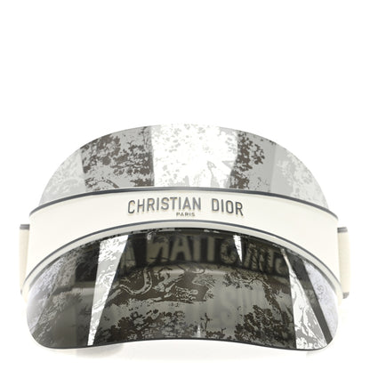 Christian Dior Toile de Jouy DiorClub V1U Sun Visor White 3 of 7