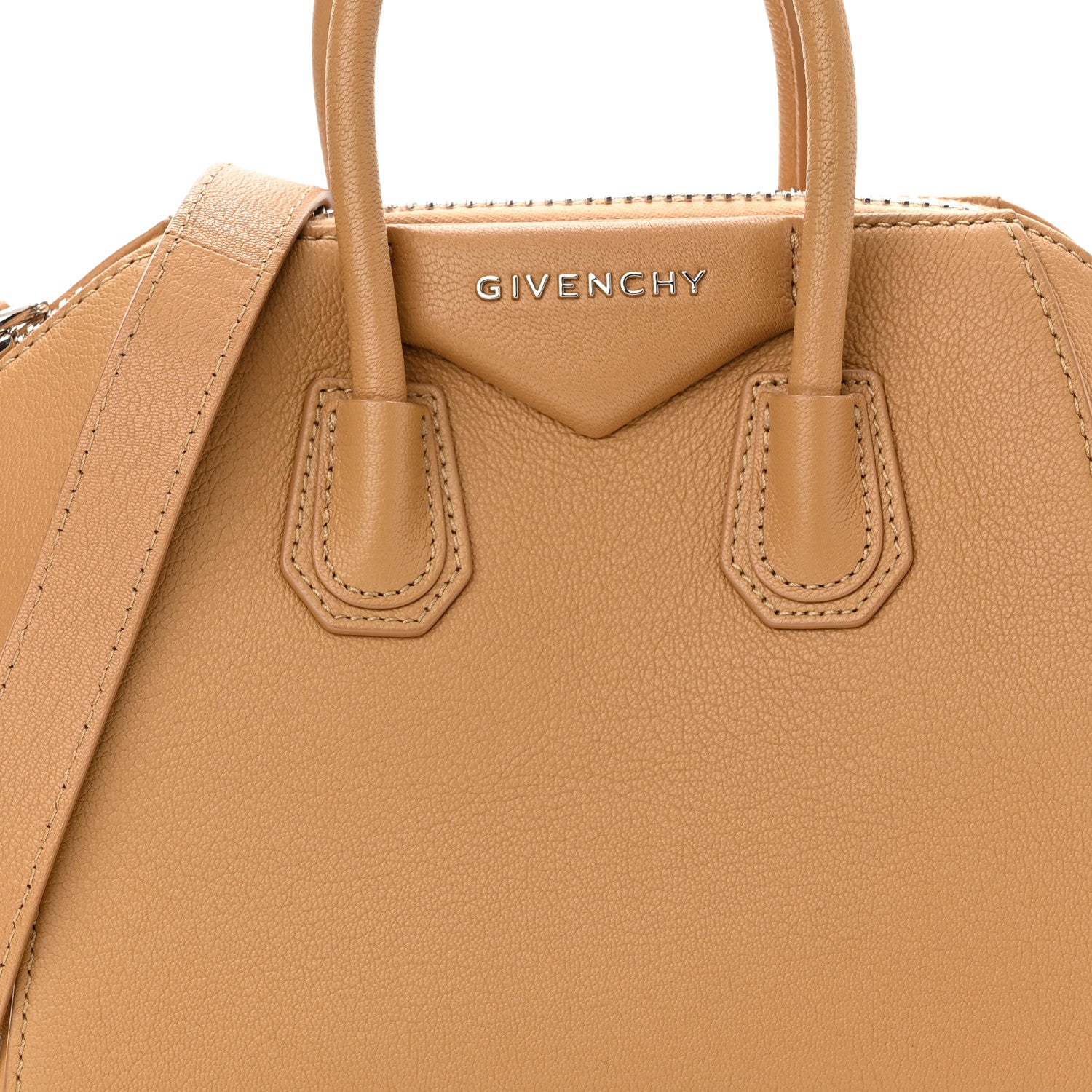 Givenchy Sugar Goatskin Mini Antigona Light Beige 7 of 9