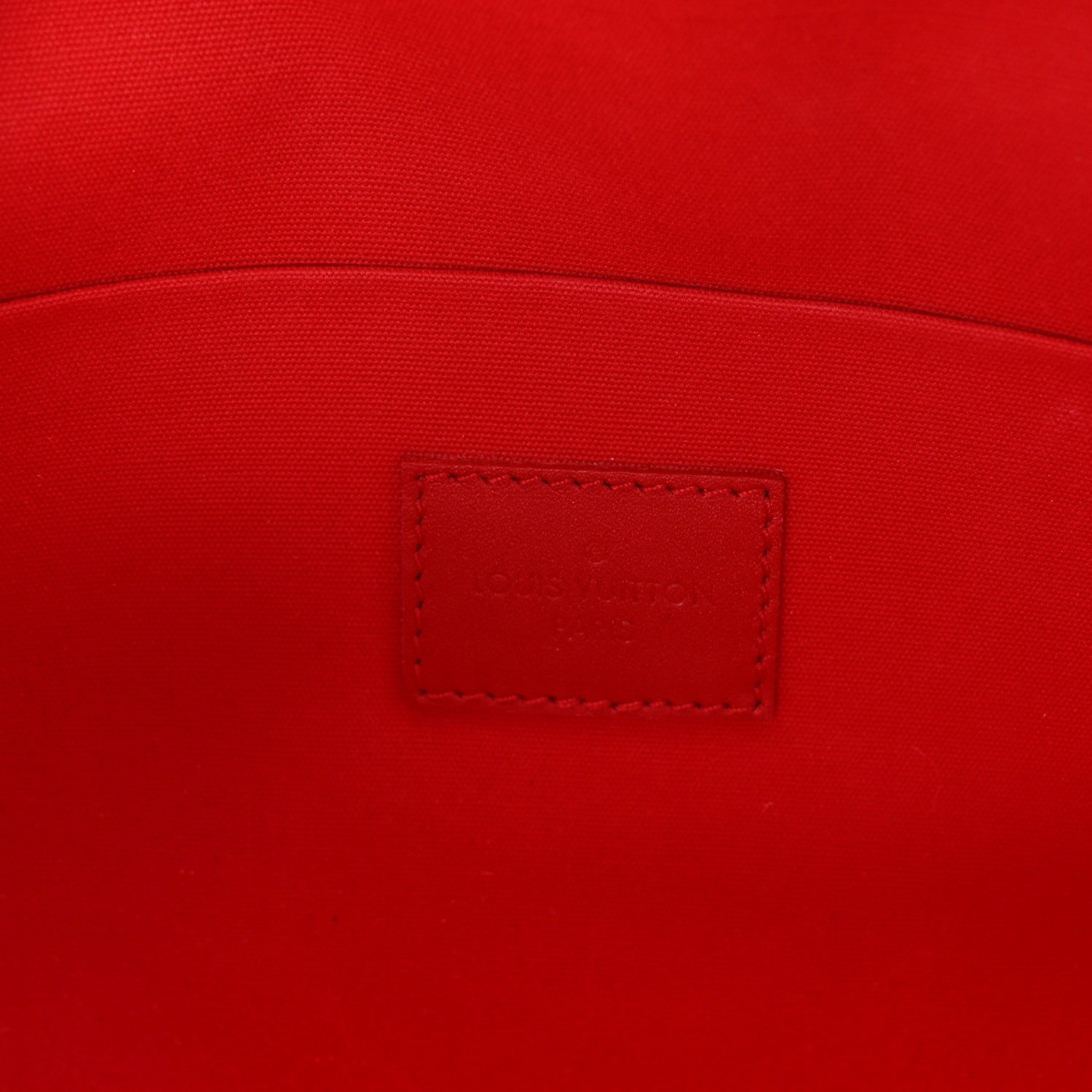 Louis Vuitton Vernis Felicie Pochette Chain Wallet Cherry 7 of 10