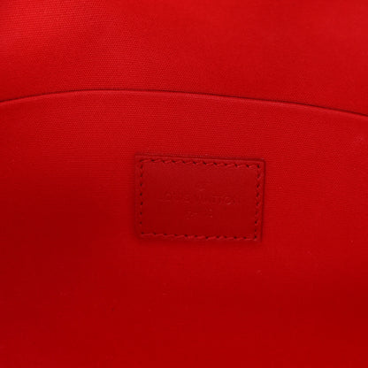 Louis Vuitton Vernis Felicie Pochette Chain Wallet Cherry 7 of 10