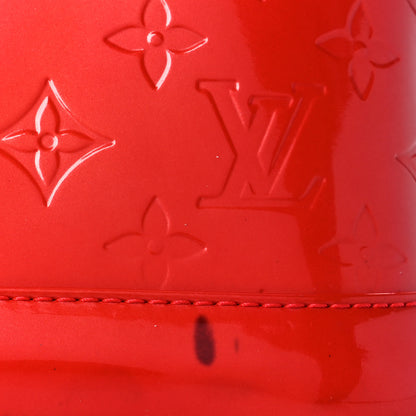 Louis Vuitton Vernis Alma BB Cherry 10 of 15