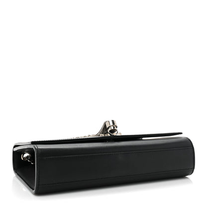 Saint Laurent Smooth Calfskin Medium Classic Monogram Kate Tassel Satchel Black 4 of 9