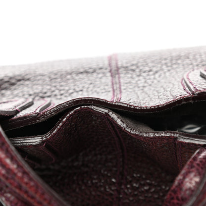 Givenchy Glazed Pebbled Calfskin North South Nightingale Purple 16 of 18