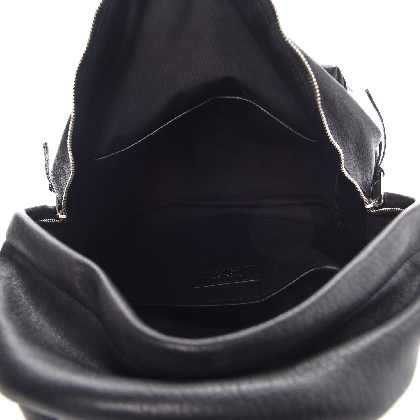 Lambskin Mini City Backpack Black