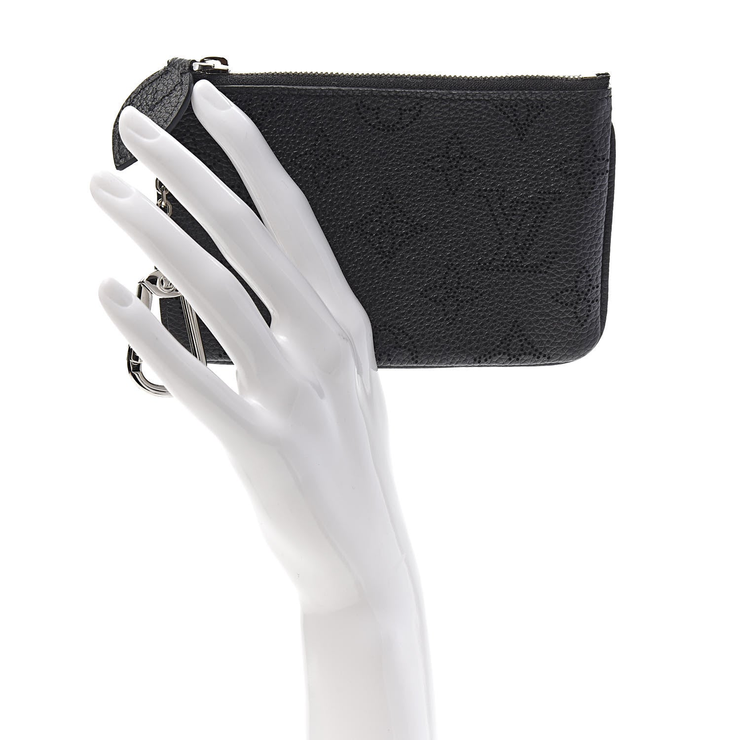 Louis Vuitton Mahina Key Pouch Black 2 of 7