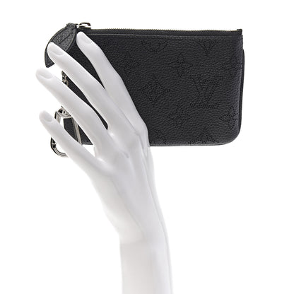 Louis Vuitton Mahina Key Pouch Black 2 of 7