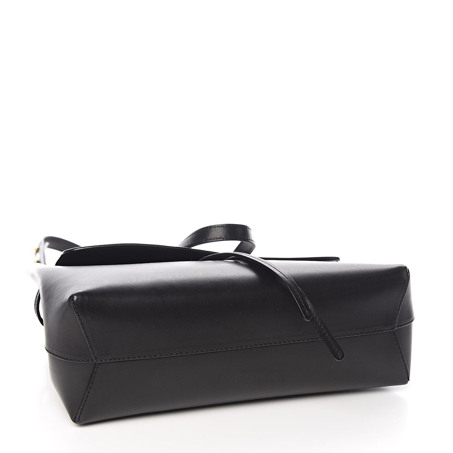 Calfskin Mini Lady Bag Black Flamma